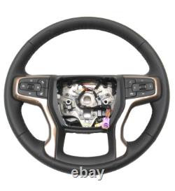 Steering Wheel Heated Color Black Pre-Crash 2021-2024 Chevrolet Suburban Tahoe