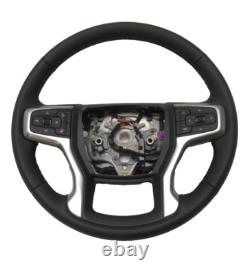 Steering Wheel Heated Color Black Pre-Crash 2021-2024 Chevrolet Suburban Tahoe