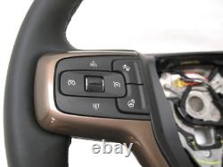 Steering Wheel Heated Color Black Pre-Crash 2021-2024 Chevrolet Suburban Tahoe