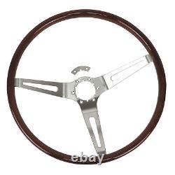 Steering Wheel Light Simulated Walnut For 1963-1966 C2 Corvette