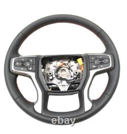 Steering Wheel Pre-Crash Heated Color Black 2021-2024 Chevrolet Suburban Tahoe