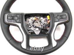 Steering Wheel Pre-Crash Heated Color Black 2021-2024 Chevrolet Suburban Tahoe
