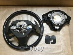Steering Wheel Ractis Ncp100 Toyota 45100-52310-B0 Driving Seat Leather Handle R