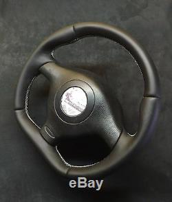 Steering Wheel VW Golf Passat GT GTI R32! Seat Leon! FLAT BOTTOM // R8 STYLE