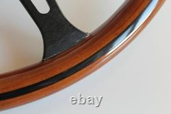Steering Wheel fits For Land Rover Defender 48 spline Wooden Wood 90 110 130