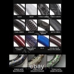 Steering Wheel for Acura TLX 2015-2020 Carbon Fiber Black Leather Customized