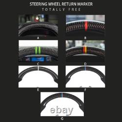 Steering Wheel for Acura TLX 2015-2020 Carbon Fiber Black Leather Customized