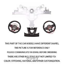 Steering Wheel for Acura TLX 2015-2020 Carbon Fiber Black Leather Customized