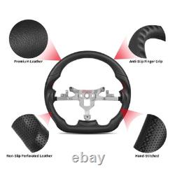 Steering Wheel for Chevy Corvette C6 Z06 2006-2011 Full Nappa Perforated Leather