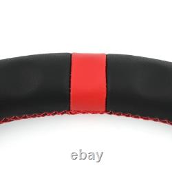 Steering Wheel for FORD F150 (Raptor) 2009-2014, Full Leather with Red Shaft