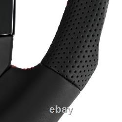 Steering Wheel for FORD F150 (Raptor) 2009-2014, Full Leather with Red Shaft