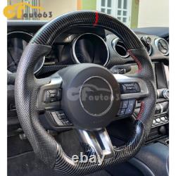 Steering Wheel for Ford Mustang EcoBoost GT 2015-2017 Replacement Steering Wheel