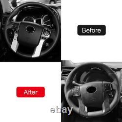 Steering Wheel for Toyota Tacoma Tundra 2014-2023 Full Nappa Perforated Leather