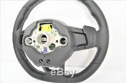 Steering Wheel with Paddles Oem Volkswagen Golf Polo Passat R Line Black Edition