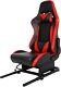 Supllueer Racing Rear Seat Stand Seat Add-on Stand For Steering Wheel Stands
