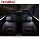 Tikscience Car Chair Cushion Seat Decor Cover Mat Pad & Steering Wheel Cover
