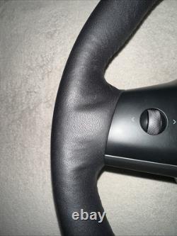 Tesla Model 3 Y Heated Leather Steering Wheel 1490214-00-b Oem