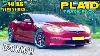 Tesla Plaid Rear Seat Delete Track Pack 200mph Review On Autobahn