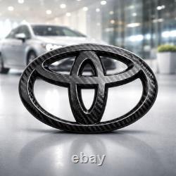 Toyota Steering Wheel Emblem Carbon Fiber Corolla Hilux Camry 4Runner Tacoma