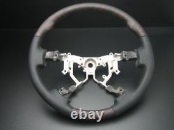 Toyota TUNDRA 2007-2013 wood genuine leather steering wheel replacement