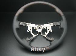 Toyota TUNDRA 2007-2013 wood genuine leather steering wheel replacement