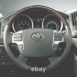 Toyota TUNDRA 2007-2013 wood genuine leather steering wheel replacement