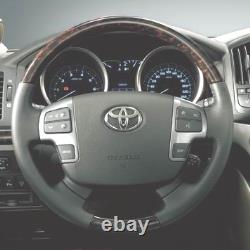 Toyota TUNDRA 2007-2013 wood genuine leather steering wheel replacement