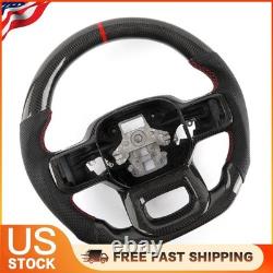 True Carbonfiber Carbon Fiber Steering Wheel for Ford Ford Raptor F150 2021-2025