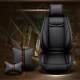Us Luxury Pu Leather Car Seat Covers Front & Rear Cushion Set 5-seats Suv Truck