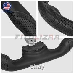 US Stock Nappa Leather Replacement Steering Wheel For Chevy Corvette C6 06-11