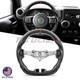 Us Stock Real Carbon Fiber Steering Wheel For Jeep Wrangler Jk Jku 2011-2017