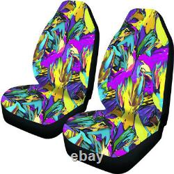 Universal 10X Car Seat Cover+Steering Wheel Cover+Seat Belt Armrest Pad