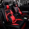Universe Pu Leather Car Seat Cover Cushion Headrest + Steering Wheel Cover