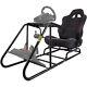 Vevor Racing Simulator Cockpit Seat With Steering Wheel Stand For Ps Xbox