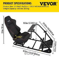 VEVOR Racing Steering Wheel Stand with Racing Seat