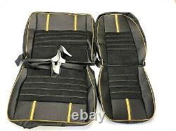 VW Transporter T6. T5. Alcantara Front Seat Covers Trim Kits