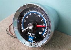 Vintage Chrysler Parts 10,000 RPM Tachometer 3514430 Real Deal Factory Accessory