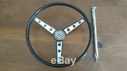 Vintage Huffy Wheel Rail Banana Seat Muscle Bike Black Glitter Steering Wheel