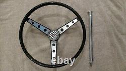 Vintage Huffy Wheel Rail Banana Seat Muscle Bike Black Glitter Steering Wheel