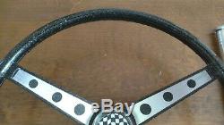 Vintage Huffy Wheel Rail Banana Seat Muscle Bike Black Glitter Steering Wheel