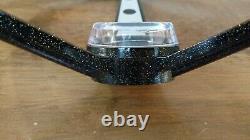 Vintage Huffy Wheel Rail Banana Seat Muscle Bike Black Glitter Steering Wheel