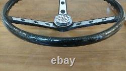 Vintage Huffy Wheel Rail Banana Seat Muscle Bike Black Glitter Steering Wheel