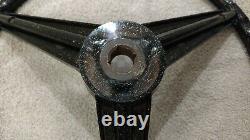 Vintage Huffy Wheel Rail Banana Seat Muscle Bike Black Glitter Steering Wheel