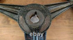 Vintage Huffy Wheel Rail Banana Seat Muscle Bike Black Glitter Steering Wheel