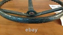 Vintage Huffy Wheel Rail Banana Seat Muscle Bike Blue Glitter Steering Wheel Kit