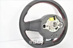 Volkswagen VW Golf Polo Passat Scirocco Jetta GTI R32 Steering Wheel Red Stitch