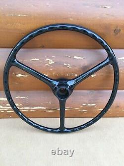 Willys Kaiser Jeep CJ3B CJ5 Factory 72-609 Steering Wheel Original Oem Vintage