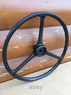 Willys Kaiser Jeep CJ3B CJ5 Factory 72-609 Steering Wheel Original Oem Vintage