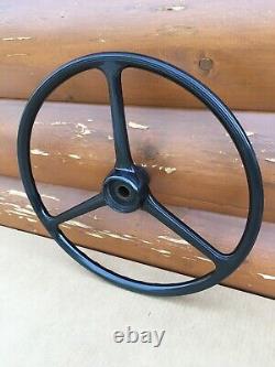 Willys Kaiser Jeep CJ3B CJ5 Factory 72-609 Steering Wheel Original Oem Vintage