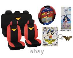 Wonder Woman Seat Covers And Steering Wheel Cover